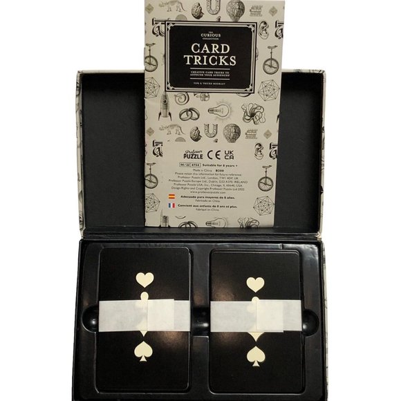 The Curious Collection Card Tricks New Boxed Set Magic Tricks 2 Decks Age 8+ - Picture 3 of 5